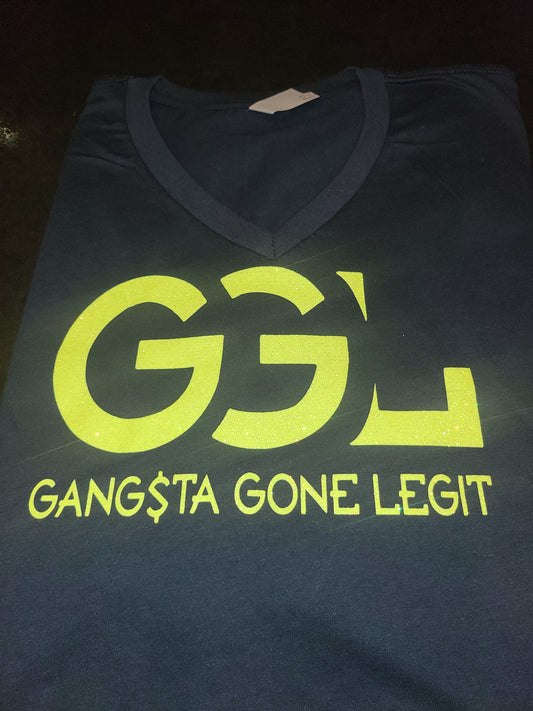 GGL Quarantine Edition Vneck Tshirt